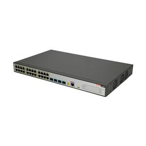 FiberHome S5800-28T-X-PE-AC network switch Managed L2/L3 Gigabit Ethernet (10/100/1000) Power over Ethernet (PoE) 1U Black, Grey 6