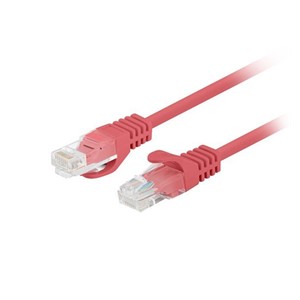 Fluke Passed Lanberg patchcord cat.6 UTP 0.25 m red 10-pack