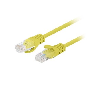 Fluke Passed Lanberg patchcord cat.6 UTP 1 m yellow 10-pack