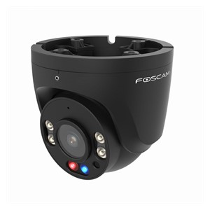 Foscam W5EP 5MP POE IP Surveillance Camera – Black