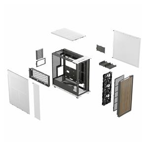 Fractal Design FD-C-NOR1X-03 computer case Midi Tower White 15