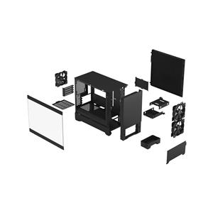 Fractal Design Pop Mini Silent Mini Tower Black 2