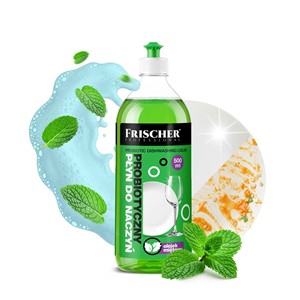 Frischer dishwashing liquid with peppermint oil, 500 ml