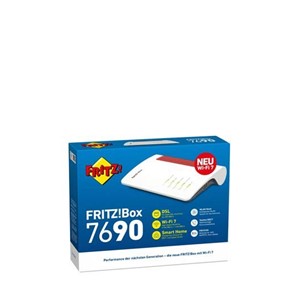 FRITZ!Box 7690 wireless router 2.5 Gigabit Ethernet Dual-band (2.4 GHz /5 GHz) White