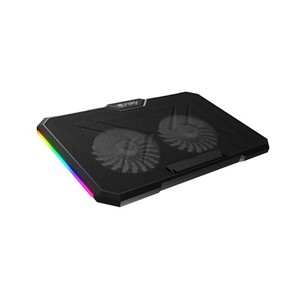 FURY GUNBAI G3 Laptop Cooling Pad 14.1–17.3 with 2 Fans, RGB Lighting, 2× USB