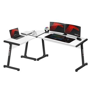 GAMING DESK HUZARO HERO 6.0 WHITE