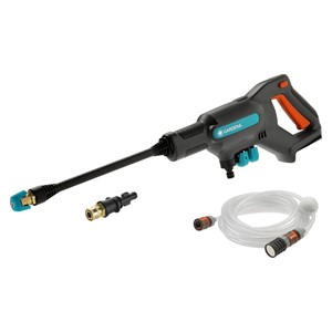 Gardena AquaClean 24 /18V P4A pressure washer Compact Battery 250 l /h Black, Blue, Orange