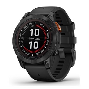 Garmin fēnix 7 Pro Solar Edition 3.3 cm (1.3) MIP 47 mm Digital 260 x 260 pixels Touchscreen Black, Grey Wi-Fi GPS (satellite)