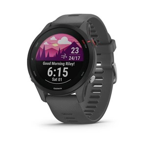 Garmin Forerunner 255 3.3 cm (1.3) MIP 46 mm Digital 260 x 260 pixels Grey Wi-Fi GPS (satellite)