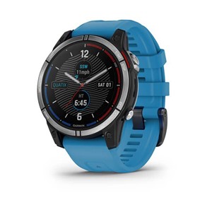Garmin quatix 7 3.3 cm (1.3) MIP 47 mm Digital 260 x 260 pixels Touchscreen Blue Wi-Fi GPS (satellite)