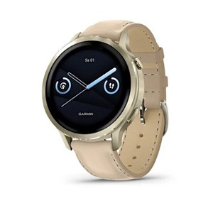 Garmin Venu 4 3.05 cm (1.2) AMOLED 41 mm Digital 390 x 390 pixels Touchscreen Gold Wi-Fi GPS (satellite)