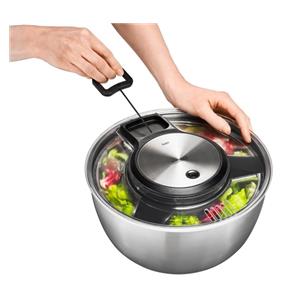 GEFU Speedwing salad spinner Stainless steel Button 3