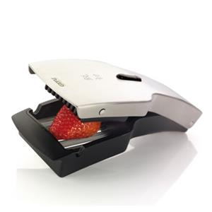 GEFU Tari slicer Manual Black, White Plastic, Stainless steel