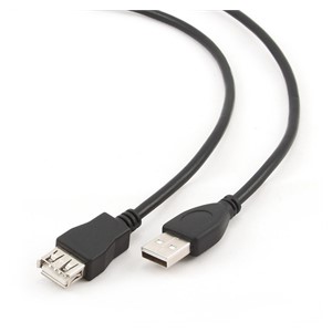 Gembird 3m USB 2.0 A M /FM USB cable USB A Black