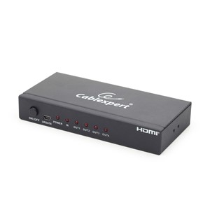 Gembird DSP-4PH4-02 video splitter HDMI 4x HDMI