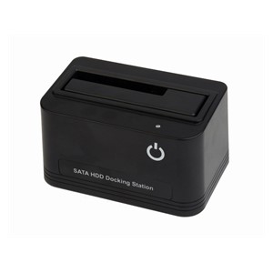 Gembird HD32-U2S-5 docking station for 2.5 and 3.5 hard drives USB 2.0 Type-A Black