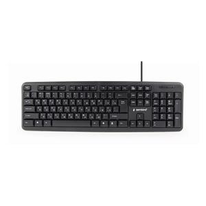 Gembird KB-U-103-RU keyboard Office USB QWERTY English, Russian Black 4