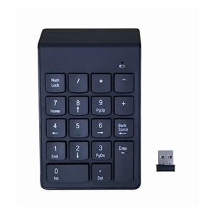 Gembird KPD-W-02 numeric keypad Notebook/PC Bluetooth Black 6