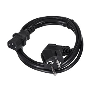 Gembird PC-186 power cable Black 1.8 m CEE7 /4 C14 coupler