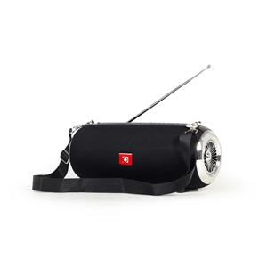 Gembird SPK-BT-17 portable Bluetooth speaker with FM-radio, black
