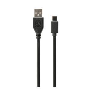 Gembird USB-A /USB-C, 1m USB cable USB 2.0 USB A USB C Black