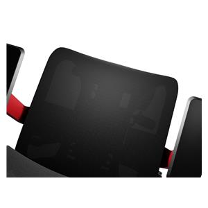 Genesis Ergonomic Chair Astat 700 Black/Red 4