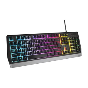 GENESIS Rhod 300 RGB keyboard Gaming USB QWERTY English Black