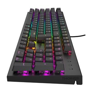 GENESIS Thor 303 keyboard Gaming USB QWERTZ German Black 3