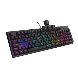 GENESIS Thor 303 keyboard Gaming USB QWERTZ German Black 9