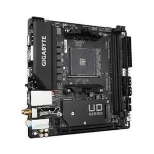 GIGABYTE A520I AC Motherboard - Supports AMD Ryzen 5000 Series AM4 CPUs, 6 Phases Digital VRM, up to 5300MHz DDR4 (OC), 1xPCIe 3.0 M.2, WIFI, GbE LAN, USB 3.2 Gen1 6