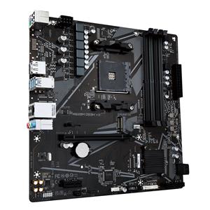 GIGABYTE A520M DS3H V2 Motherboard - Supports AMD Ryzen 5000 Series AM4 CPUs, up to 4733MHz DDR4 (OC), PCIe 3.0 x16, GbE LAN, USB 3.2 Gen 1 3