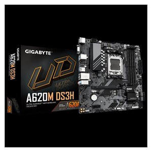 GIGABYTE A620M DS3H, DDR5, SATA3, USB3.2Gen1, DP, AM5 mATX