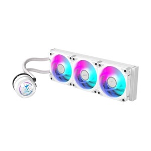 GIGABYTE AORUS WATERFORCE II 360 ICE AIO Liquid CPU Cooler - 3x120mm ARGB Fans, slide-in interlocking mechanism, DAISY-CHAIN, Intel LGA 1851 and AMD AM5 Compatible