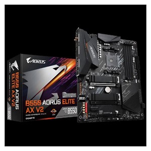GIGABYTE B550 AORUS ELITE AX V2, DDR4, SATA3, USB3.2Gen2, DP, 2.5GbE, WIFI, AM4 ATX