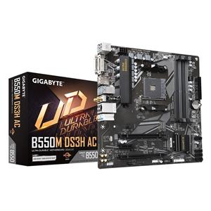 Gigabyte B550M DS3H Socket AM4 micro ATX AMD  B550