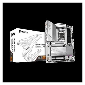 GIGABYTE B650 AORUS ELITE AX ICE, DDR5, SATA3, USB3.2Gen2x2, DP, 2.5GbE, WiFi 6E, AM5 ATX