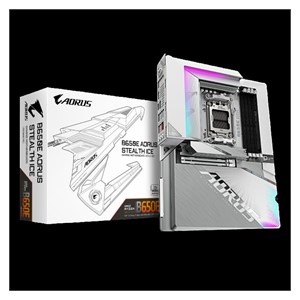 GIGABYTE B650E A STEALTH ICE, DDR5, SATA3, USB3.2Gen2x2, DP, 2.5GbE, WiFi, AM5 ATX