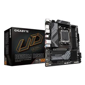 GIGABYTE B650M DS3H Motherboard - Supports AMD Ryzen 8000 CPUs, 6+2+1 Phases Digital VRM, up to 8000MHz DDR5, 2xPCIe 4.0 M.2, 2.5GbE LAN , USB 3.2 Gen 2