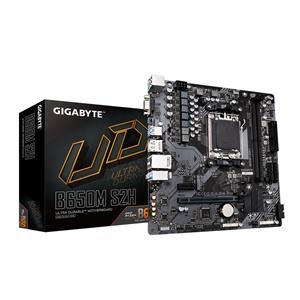 Gigabyte B650M S2H Motherboard - Supports AMD Ryzen 8000 CPUs, 5+2+2 Phases Digital VRM, up to 6400MHz DDR5, 1xPCIe 4.0 M.2, GbE LAN, USB 3.2 Gen 1