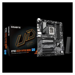 GIGABYTE B760 DS3H WF6E GEN5, DDR5, SATA3, USB3.2Gen2, DP, WiFi, LGA1700 ATX