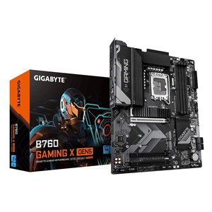 GIGABYTE B760 GAMING X GEN5 Motherboard - Supports 14th Gen. Intel Core CPUs, 8+1+1 phases VRM, up to 5600MHz DDR5, 3xPCIe 4.0 M.2, 2.5 GbE LAN, USB 3.2 Gen 2