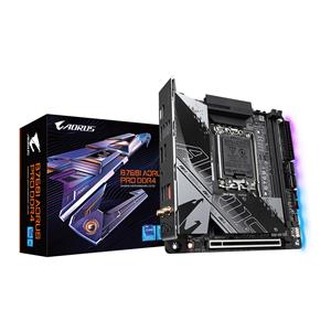 GIGABYTE B760I AORUS PRO DDR4 Motherboard - Supports Intel Core 14th Gen CPUs, 8+1+1 Phases Digital VRM, up to 5333MHz DDR4 (OC), 2xPCIe 4.0 M.2, Wi-Fi 6, 2.5GbE LAN, USB 3.2 Gen 2 6