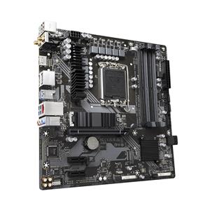 Gigabyte B760M DS3H AX DDR4 Motherboard - Supports Intel Core 14th Gen CPUs, 6+2+1 Phases Digital VRM, up to 5333MHz DDR4 (OC), 2xPCIe 4.0 M.2, Wi-Fi 6E, 2.5GbE LAN, USB 3.2 Gen2 5