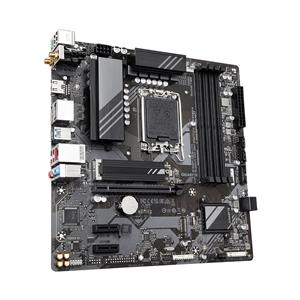 GIGABYTE B760M DS3H AX Motherboard - Supports Intel Core 14th Gen CPUs, 6+2+1 Phases Digital VRM, up to 7600MHz DDR5 (OC), 2xPCIe 4.0 M.2, Wi-Fi 6E, 2.5GbE LAN, USB 3.2 Gen 2 3