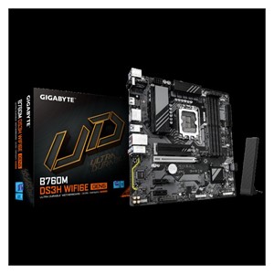 GIGABYTE B760M DS3H WF6E GEN5, DDR5, SATA3, USB3.2Gen2, DP, WiFi, LGA1700 mATX