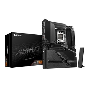 GIGABYTE B850 AORUS STEALTH Motherboard - AMD Ryzen 9000 Series CPUs, 14+2+2 Phases Digital VRM, up to 8200MHz DDR5 (OC), 2xPCIe 5.0 + 2xPCIe 4.0 M.2, WIFI 7, 5 GbE LAN, USB 3.2 Gen 2
