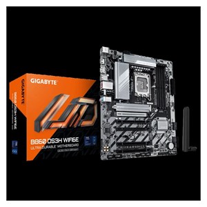 GIGABYTE B860 DS3H WIFI6E, DDR5, SATA3, USB3.2Gen2x2, DP, WiFi 6E, LGA1851 ATX