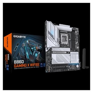 GIGABYTE B860 GAMING X WIFI6E, DDR5, SATA3, USB4, DP, WiFi 6E, LGA1851 ATX