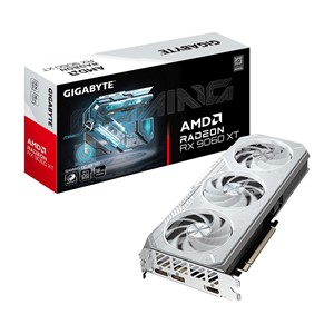 GIGABYTE GAMING Radeon RX 9060 XT OC ICE 16G Graphics Card - 16GB GDDR6, 256bit, PCI-E 5.0, 3320 MHz Core Clock, 2 x DisplayPort, 1 x HDMI, GV-R906XGAMINGOCICE-16GD