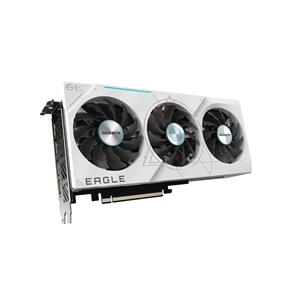 GIGABYTE GeForce RTX 4070 Ti SUPER EAGLE OC ICE 16G Graphics Card - 16GB GDDR6X, 256bit, PCI-E 4.0, 2640MHz Core Clock, 3 x DisplayPort 1.4a, 1 x HDMI 2.1a, NVIDIA DLSS 3, GV-N407TSEAGLEOC ICE-16GD 4